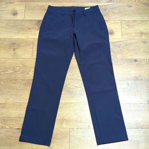 Chervo 4 way stretch golf pant in navy blue low rise sz 8 US